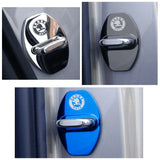 4pcs/set Skoda Stainless Steel Car Door Lock Cover Protection