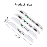 4pcs Land Rover Car Door Bumper Strip Anti-collision Protection Sticker