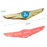 Mitsubishi Metal Wings Car Front Hood Sticker Emblem Badge Decal