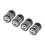 4pcs/set Nissan Metal Car Wheel Tire Valve Stem Caps Covers