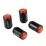 4pcs/set Subaru STI Logo Matte Car Air Valve Stem Caps Auto Tyre Valve Covers