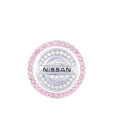 Nissan Diamond Car Engine One-click Start Stop Button Cover Sticker