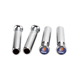 4pcs/set SAAB Logo Car Door Bolt Lock Pins Gate Lock Screws