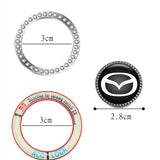 Mazda Luminous Car Engine One-click Start Stop Button Cover Sticker