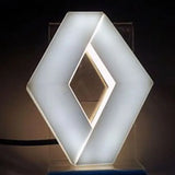 7.4x9.5cm Renault Car LED Light Front Rear Emblem Badge