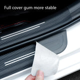 Nissan Carbon Fiber Car Door Threshold Scratch Proof Sticker Decal