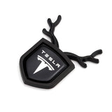Tesla ABS Deer Car Rear Sticker Shield Trunk Emblem Badge Decal