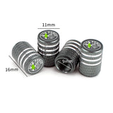 4pcs/set Alfa Romeo Metal Car Wheel Tire Valve Stem Caps Covers