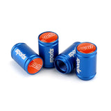 4pcs/set Subaru STI Logo Sport Matte Car Air Valve Stem Caps Auto Tyre Valve Covers