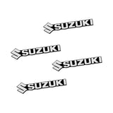 4pcs/set Suzuki Swift SX4 Vitara Metal Car Stereo Sticker Auto Audio Emblem Decal