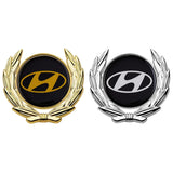 Hyundai Metal Car Rear Sticker Auto Window Emblem Badge Decal