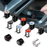 4pcs/set Honda Mugen Typer Anti-Theft Car Air Valve Stem Cap Auto Tyre Valve Covers