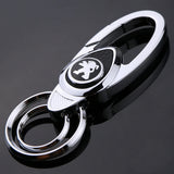 Peugeot Metal Men Car Keyring Key Chain