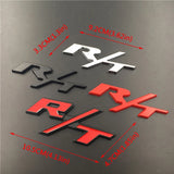 Dodge R/T Logo Metal Car Front Grille Emblem Auto Rear Sticker