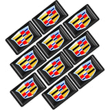 10pcs Cadillac Epoxy Car Armrest Button Sticker