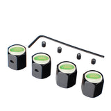 4pcs/set Land Rover Range Rover Anti-Theft Car Air Valve Stem Cap Auto Tyre Valve Covers