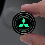 4pcs/set Mitsubishi Car Door Shock Stickers Luminous Absorber Decal