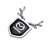 Mazda ABS Deer Car Rear Sticker Shield Trunk Emblem Badge Decal