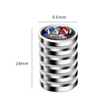 4pcs/set Buick Car Wheel Tire Air Covers Dust Proof Tire Valve Caps