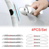 4pcs Buick Car Door Bumper Strip Anti-collision Protection Sticker