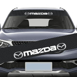130x21cm Mazda Car Front Trunk Windshield Sunshade Sticker Decal
