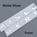 Land Rover Discovery Discovery 4 ABS Car Front Hood Emblem Cover Rear Sticker Decal