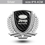 Jeep Metal Diamond Car Rear Sticker Auto Window Emblem Badge Decal