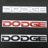 Dodge Letter Metal Car Rear Sticker Emblem Badge Decal