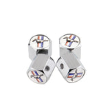 4pcs/set Ford Mustang Anti-Theft Car Air Valve Stem Cap Auto Tyre Valve Covers