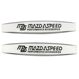 2pcs Mazda Metal Car Fender Side Badge Decal Rear Emblem Sticker