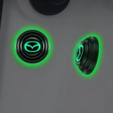 4pcs/set Mazda Car Door Shock Stickers Luminous Absorber Decal