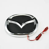 10.1x8.2cm 12x9.5cm Mazda Car LED Light Front Rear Emblem Badge