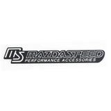 Mazda MS Mazdaspeed Logo Metal Car Rear Sticker Decal Auto Body Fender Side Emblem Badge