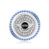 MINI Cooper Diamond Car Engine One-click Start Stop Button Cover Sticker