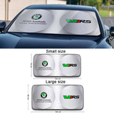 Skoda Car Front Window Windshield Sunshade Protector Cover