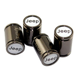 4pcs Jeep Logo Tire Valve Caps