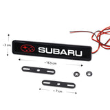 Subaru STI Logo Car Front Hood Grille LED Light