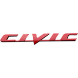 ABS for Logo Emblem Civic Accord City CRV HRV Jazz Pilot Odyssey Car Rear Trunk Fender Lettering Sticker Auto Accessories