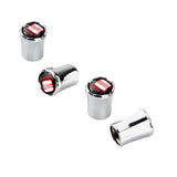 4pcs/set SEAT Logo Car Air Valve Stem Caps Auto Tyre Valve Covers