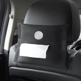 Lexus Suede Car Seat Back Tissue Box Napkin Holder Storage Bag