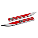2pcs/set Land Rover Metal Car Fender Side Sticker Emblem Badge Decal