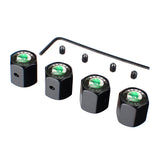 4pcs/set Skoda Anti-Theft Car Air Valve Stem Cap Auto Tyre Valve Covers