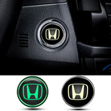 Honda Luminous Car Engine One-click Start Stop Button Cover Sticker
