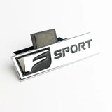Metal Car Rear Trunk Emblem Badge Sticker for  F-SPORT ISF GS300 RX RX300 RX350 IS250 IS300 ES250 LX570 CT200H Accessories