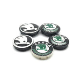 4pcs/set 56/60/65mm Skoda Logo ABS Car Wheel Hub Center Caps Covers