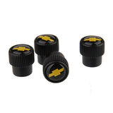 4pcs/set Chevrolet Logo Car Air Valve Stem Caps Auto Tyre Valve Covers