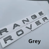 Land Rover Range Rover ABS Car Front Hood Cover Sticker Decal Auto Rear Emblem Badge