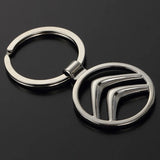 Citroen Metal Car Keychain Key Pendant