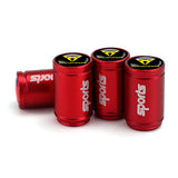 4pcs/set SEAT Cupra Logo Sport Matte Car Air Valve Stem Caps Auto Tyre Valve Covers