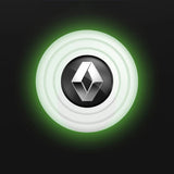 4pcs/set Renault Car Door Shock Stickers Luminous Absorber Decal